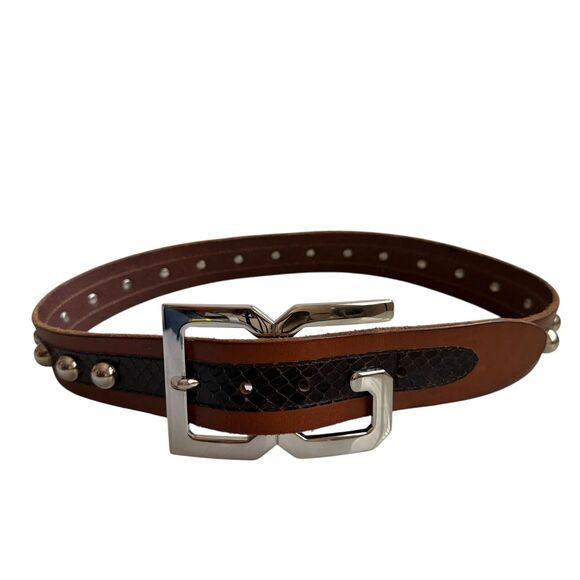 Dolce & Gabbana stud belt unisex authentic with COA size 90 cm 36” main image 4